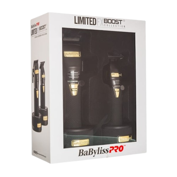 Kit BabylissPo Limitedfx Boost+ Black Bivolt 