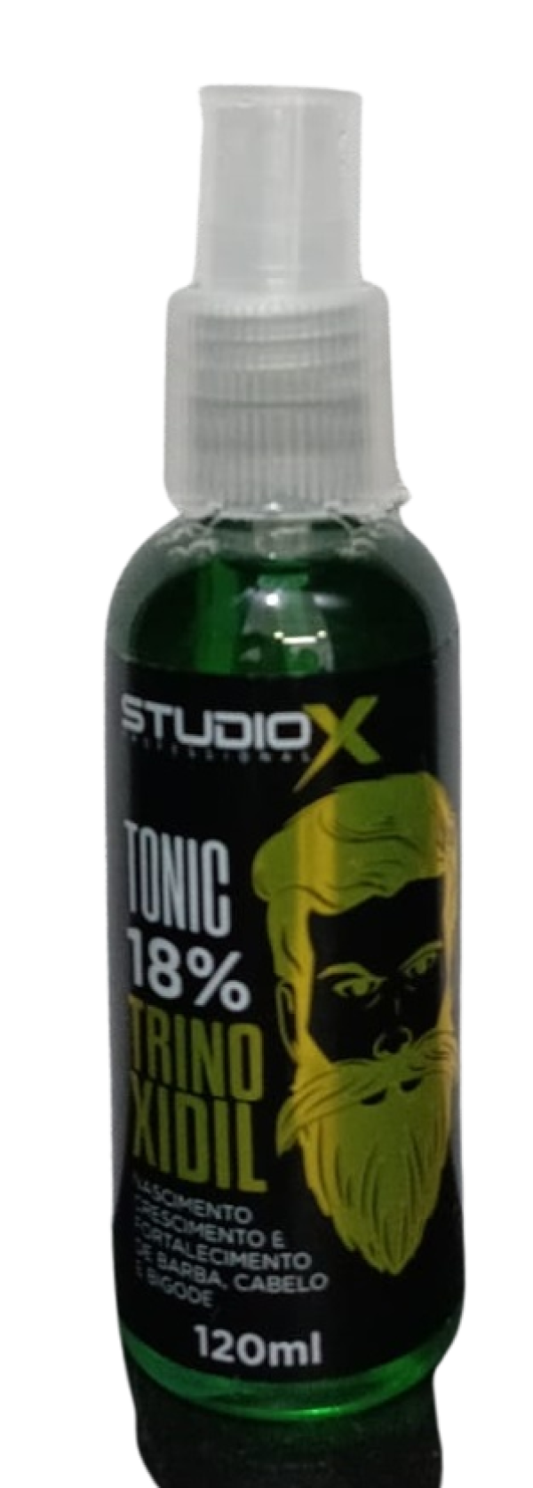 Tonico 18% Trinoxidil Studio X 120 ml